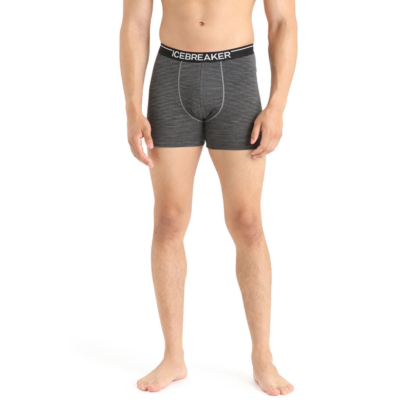 Icebreaker Merino Anatomica Boxers - Gritstone Heather- Great Outdoors Ireland