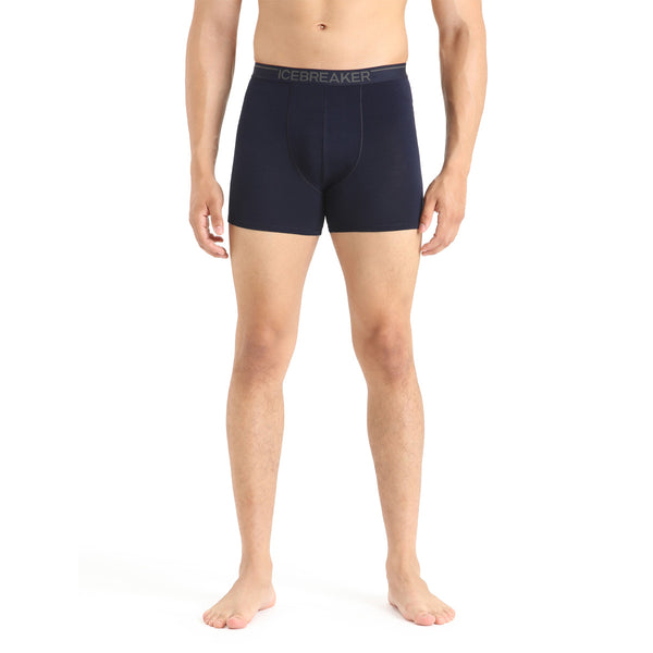 Icebreaker Merino Anatomica Boxers - Midnight Navy- Great Outdoors Ireland