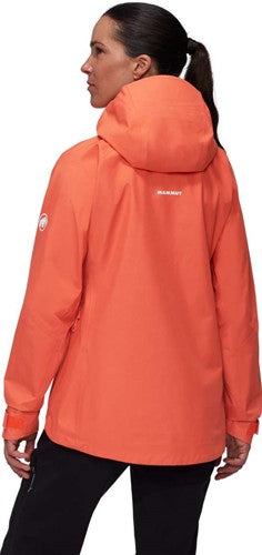 Mammut Crater IV HS Hooded Jacket - Peach- Great Outdoors Ireland