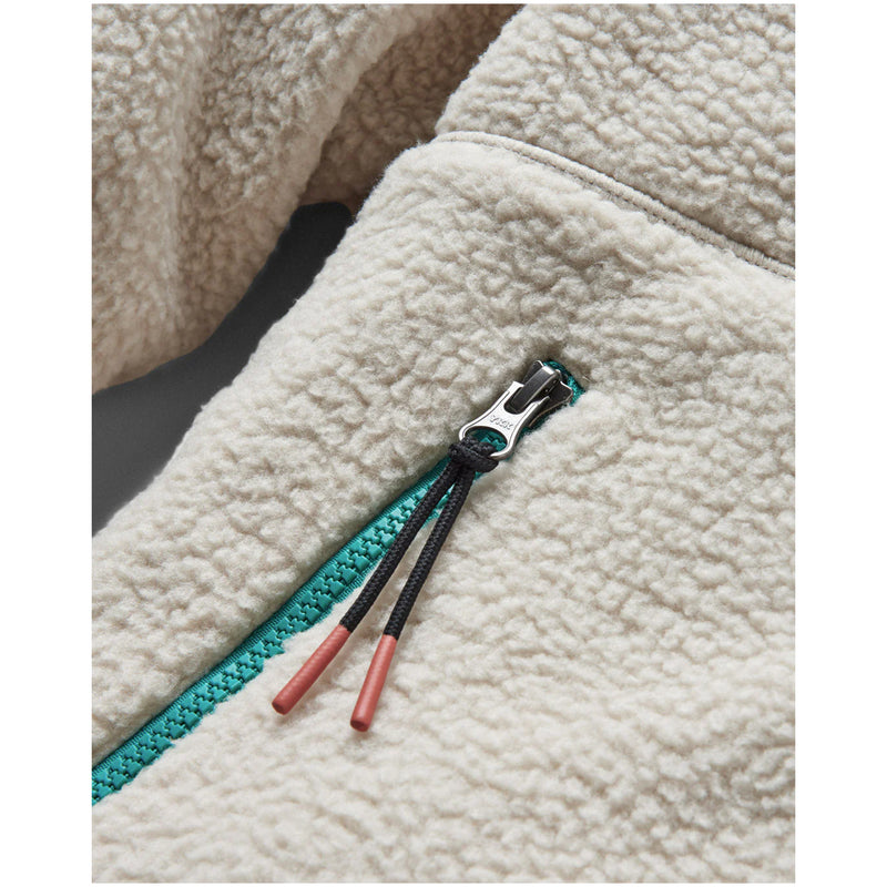 Maine 2.0 1/2 Zip Recycled Sherpa Fleece - Oatmeal