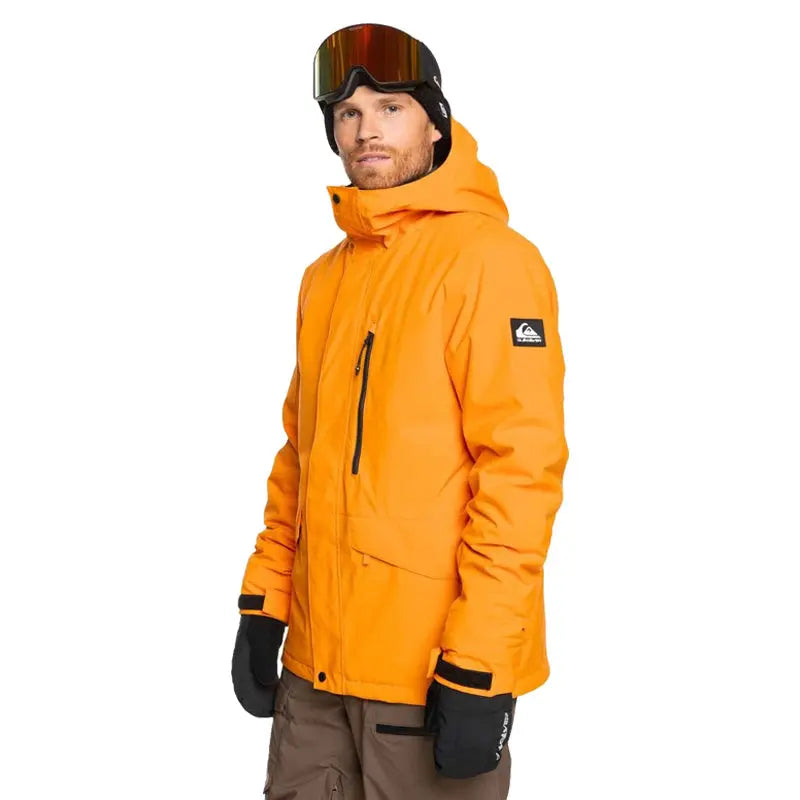 Mission Solid Ski Jacket - Orange Pepper