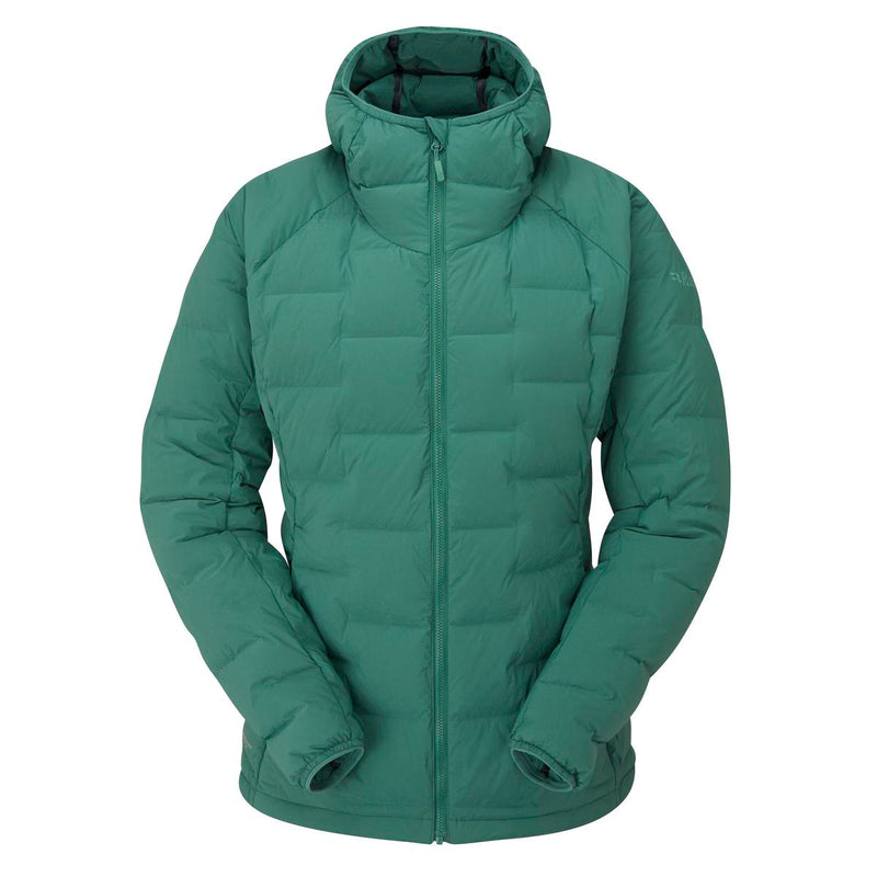 Rab Cubit Stretch Down Hoody - Green Slate- Great Outdoors Ireland