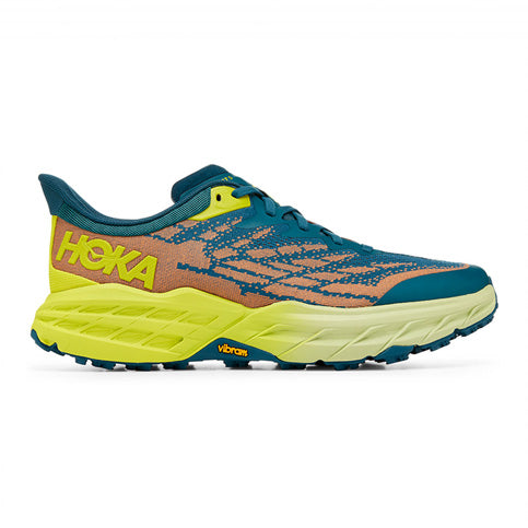 Hoka Men's Speedgoat 5 - Blue Coral/Primrose Great Outdoors Ireland