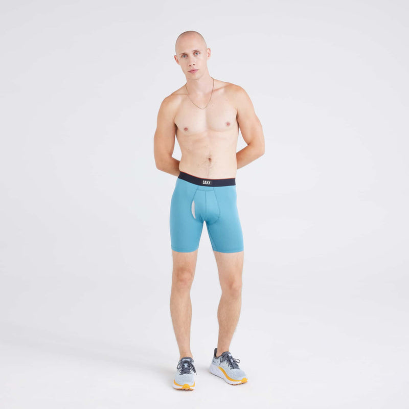 SAXX Sport Mesh Boxer Brief - Hydro Blue- Great Outdoors Ireland