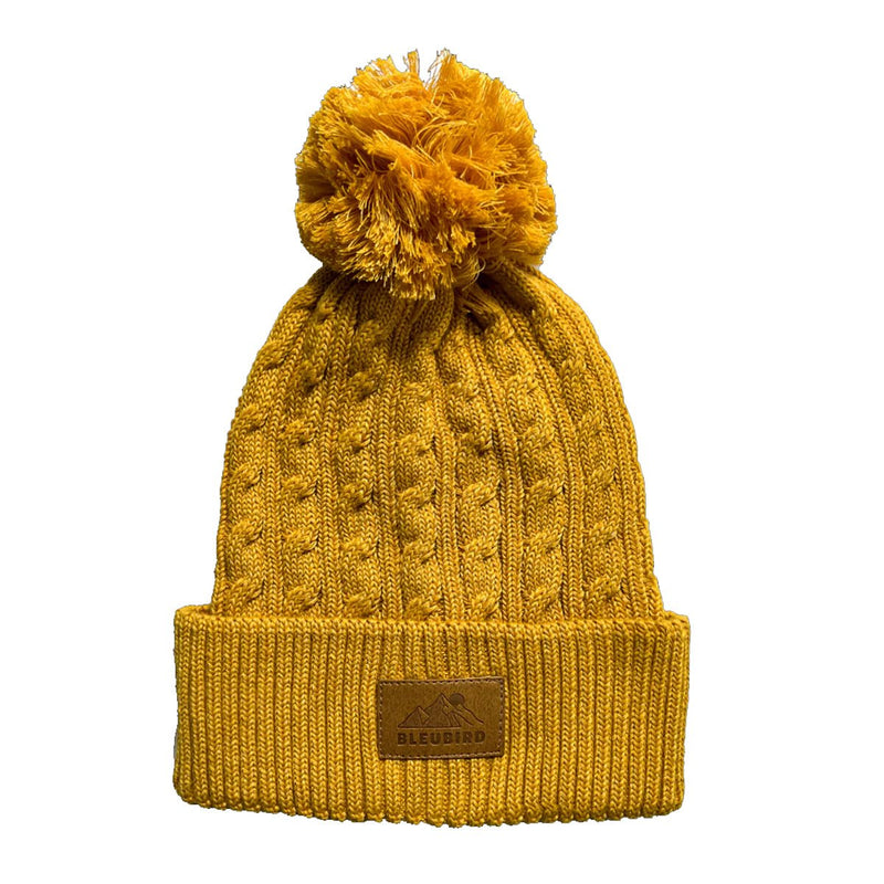 Bleubird Bobble Beanie - Mustard - Great Outdoors Ireland