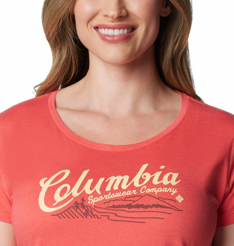 Columbia Daisy Days™ Graphic T-Shirt - Juicy - Great Outdoors Ireland