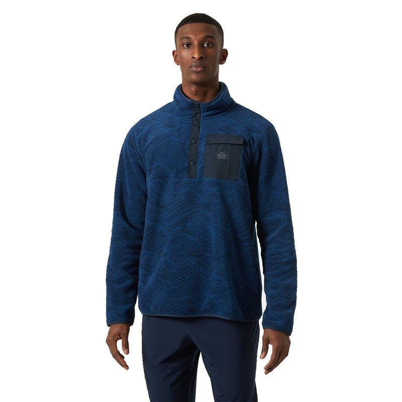 Helly Hansen Maridalen Fleece Pullover - Ocean - Great Outdoors Ireland