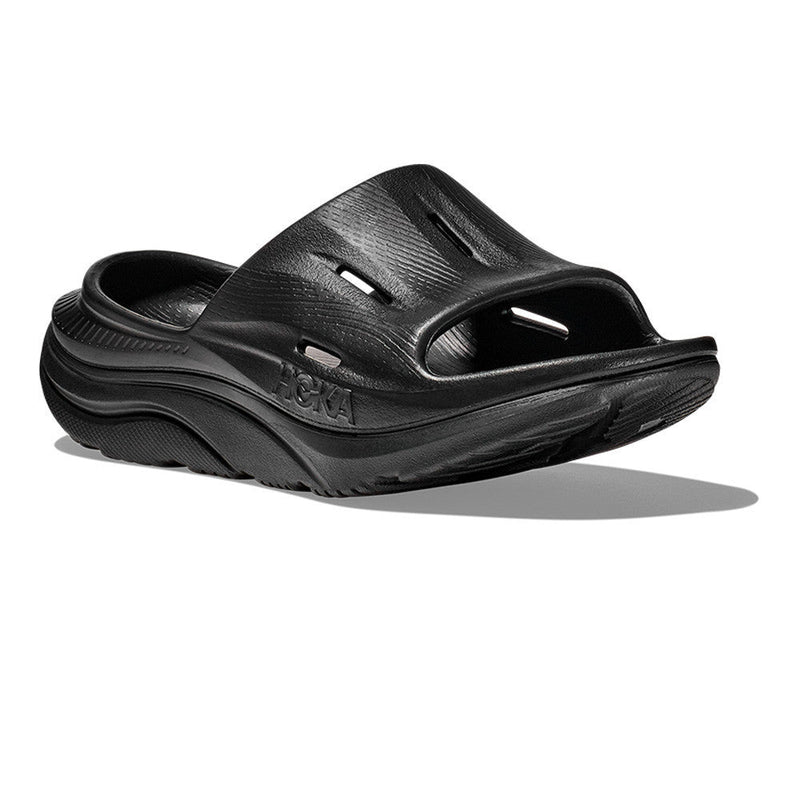 Hoka Ora Recovery Slide 3 - Black - Great Outdoors Ireland