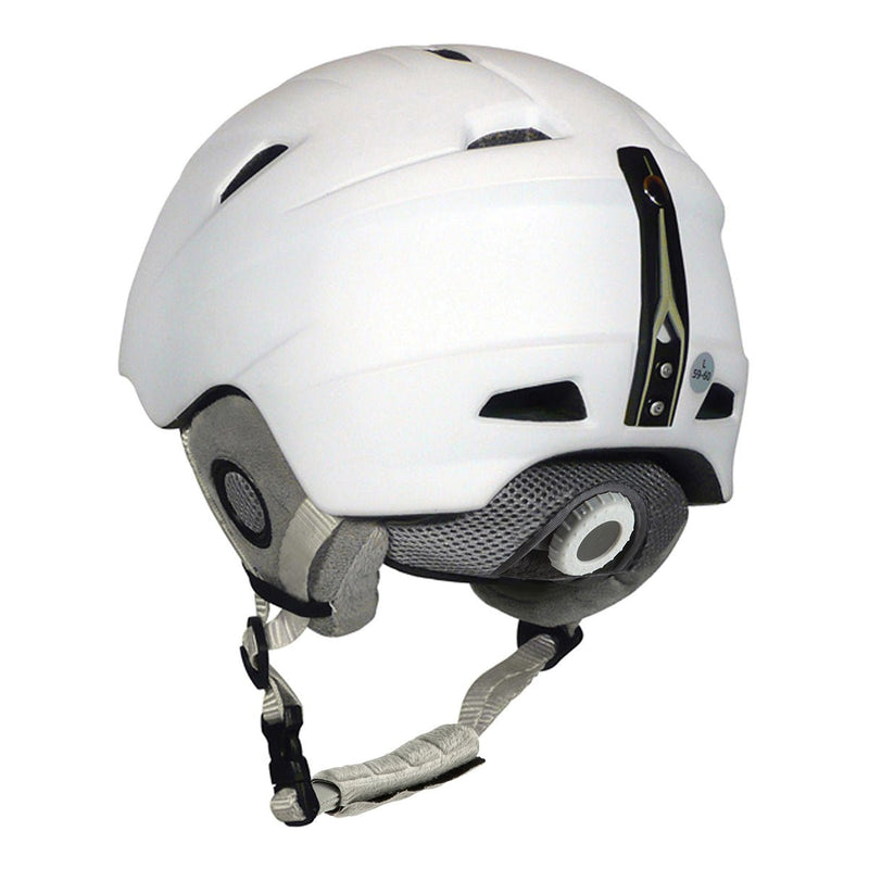 Manbi Park Snowsports Helmet - Matt White - Great Outdoors Ireland