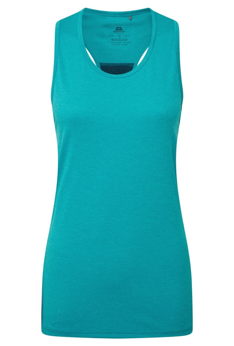 Mountain Equipment Nava Tank Top - Topaz - Great Outdoors Ireland