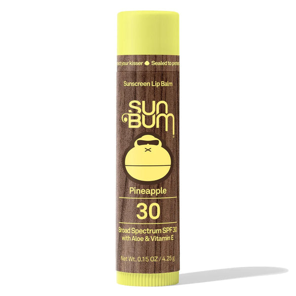 Sun Bum Original SPF 30 Sunscreen Lip Balm - Pineapple - Great Outdoors Ireland